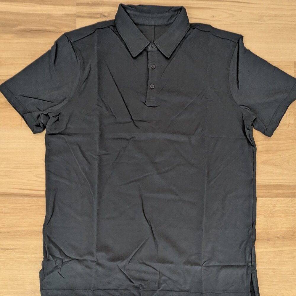 New Jack Archer Tech Performance Polo Shirt Deep Blue XXL Stretch Athletic Golf